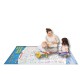 Plaid situation tapis