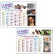 Calendrier illustré standard - Chat-chien