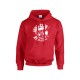 Sweat Capuche Personnalisé - ROUGE