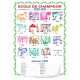 Calendrier A3 avec dessins d'enfants - avec bloc éphéméride