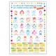 Calendrier A3 avec dessins d'enfants - sans bloc éphéméride