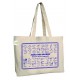 Grand Sac Shopping en coton biologique très épais - Marquage 2 face -