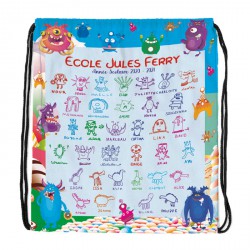 Sac à Dos 100% Personnalisé avec Dessins des Enfants