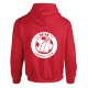 Sweat Capuche Personnalisé - ROUGE