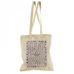 Tote bag avec dessins d'enfants