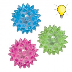 Balle picot lumineuse  (lot de 12)