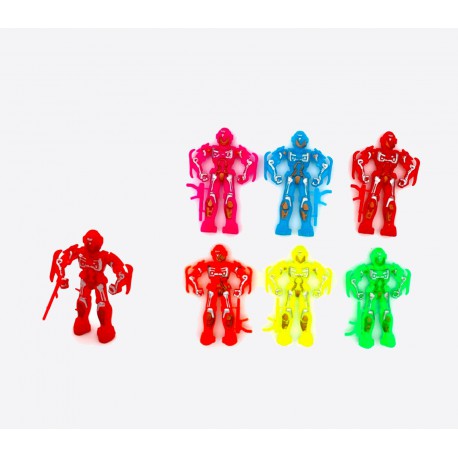 Figurine robot (lot de 12)