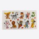 Stickers Animal (lot de 12)