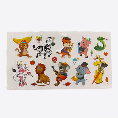 Stickers Animal (lot de 12)