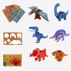 Puzzle 3D Dino (lot de 12)
