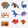 Puzzle 3D Dino (lot de 12)