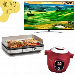 Kit 36 lots - Smart TV 70 pouces (version Maxi plancha XXL Tefal)