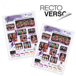 Calendrier express   Recto-verso   Sans bloc
