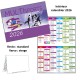 Calendrier de poche MULTISPORTS
