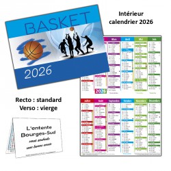 LOT DE 250 CALENDRIERS DE POCHE PERSONNALISES AU VERSO