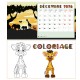 Calendrier à dessiner