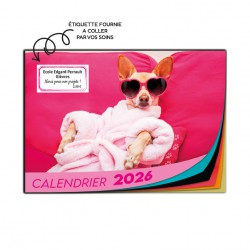 Calendriers 12 pages "Chat-Chien"