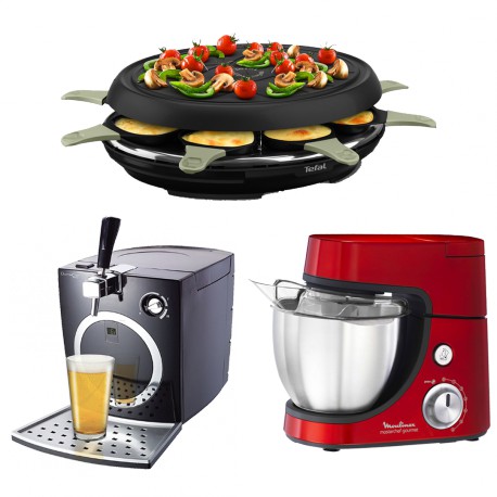 Kit 18 lots - Robot pétrin masterchef Moulinex (version Tireuse à bière)
