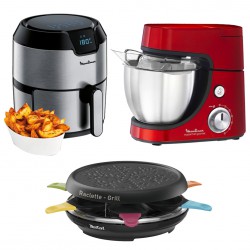 Kit 18 lots - Robot pétrin masterchef Moulinex (version Robot Multicuiseur Moulinex)