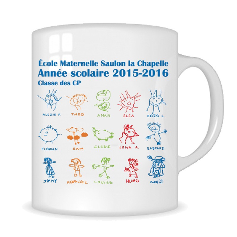  Mug  Dessins  Enfants Cadeau Personnalis  Ecole Cr ation 