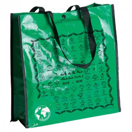 Sac cabas biodégradable - marquage 2 faces