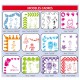 Calendrier A3 avec dessins d'enfants - sans bloc éphéméride