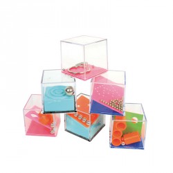 Jeu de patience cube casse tête  (lot de 12)