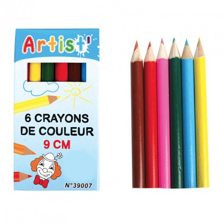 Crayons de couleurs  (lot de 12)