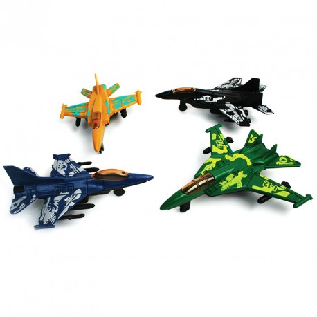 Avion de chasse rétrofriction  (lot de 12)