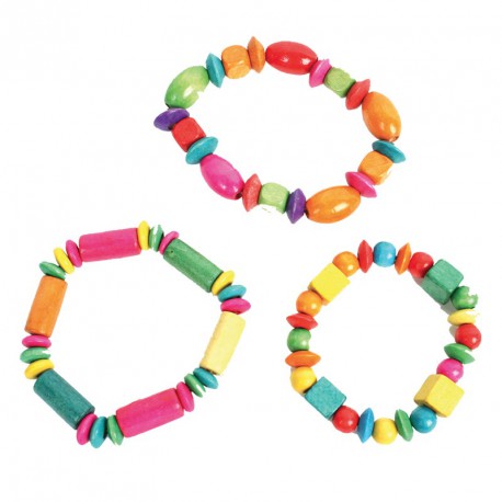 Bracelet bois (lot de 12)