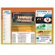 Calendrier plaquette 8 pages A4