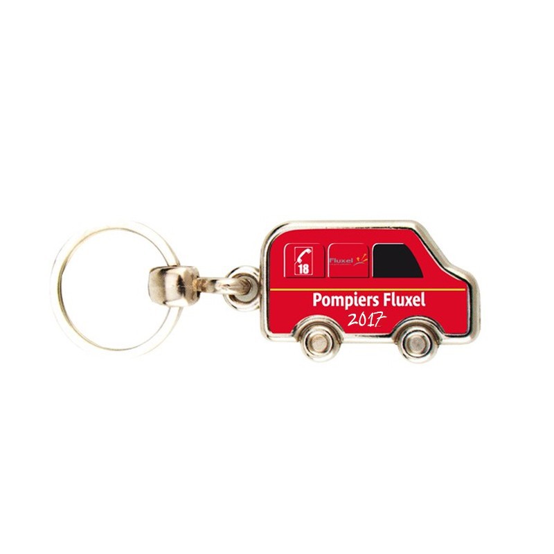 Porte Clés Personnalisés, Porte-clef Camion Pompier