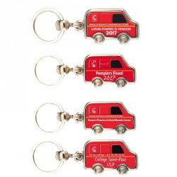 Porte-clés camion pompier