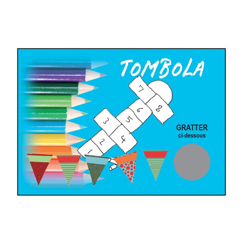 Tombola - Carte à gratter personnalisable