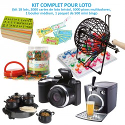 Kit complet pour loto