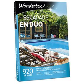 coffret Wonderbox escapade en duo