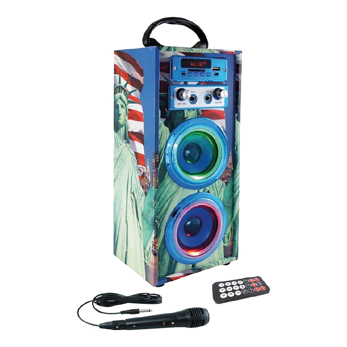 ENCEINTE LUMINEUSE PORTABLE